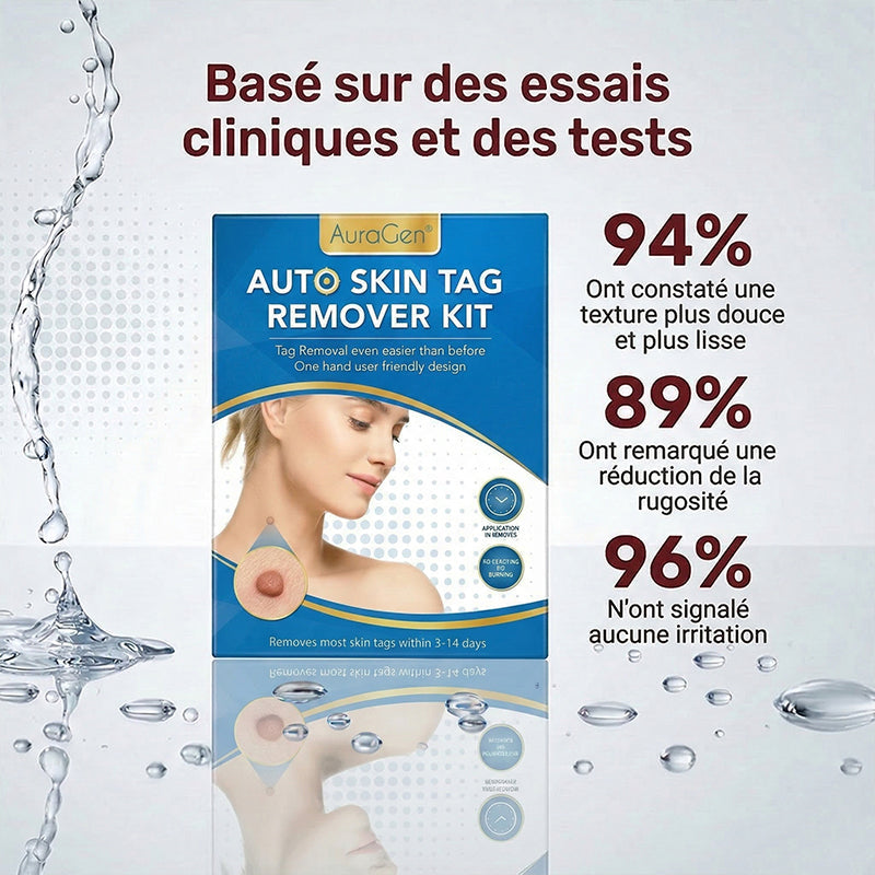 AuraGen® Stylo à double embout pour l'élimination des verrues