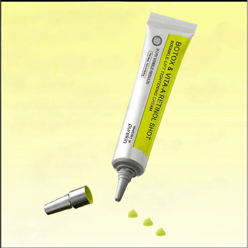 Crème liftante et régénératrice PUREKIN Advanced Peptide Botox-Style + Rétinol Vita-A
